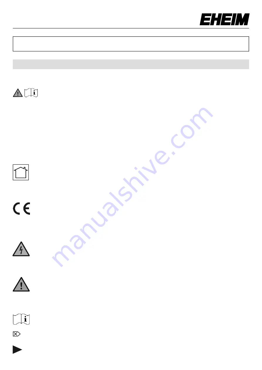 EHEIM 6064 Operating Manual Download Page 23