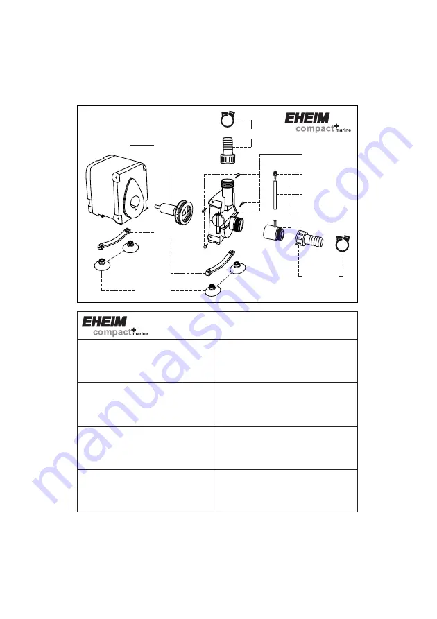 EHEIM Compact+ marine 1103 Series Manual Download Page 58