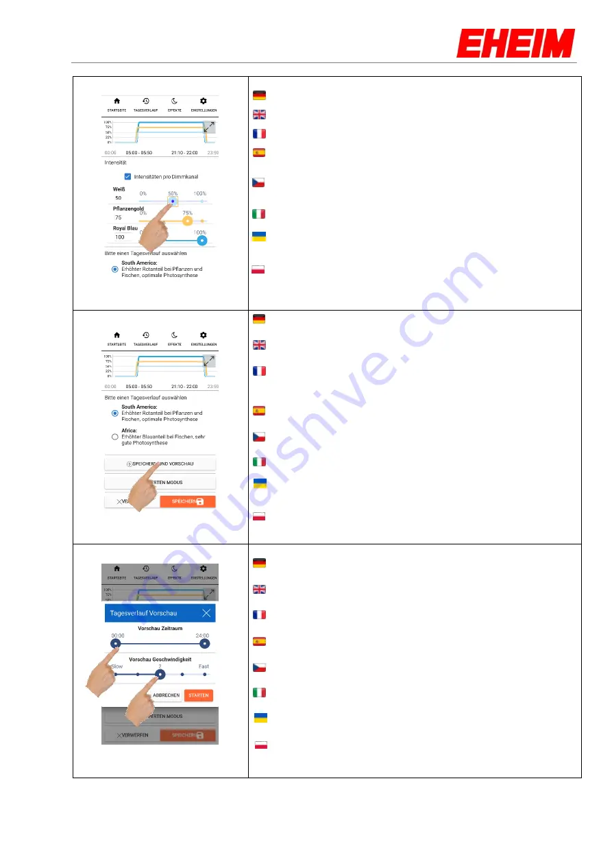 EHEIM LEDcontol+ Manual Download Page 20