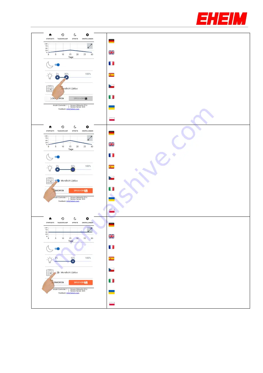 EHEIM LEDcontol+ Manual Download Page 24