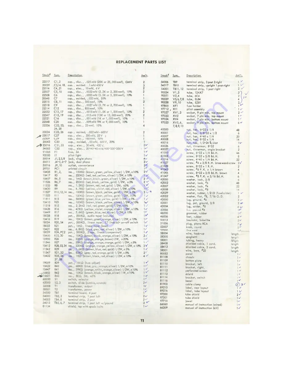 Eico HF-32 Instruction Manual Download Page 12