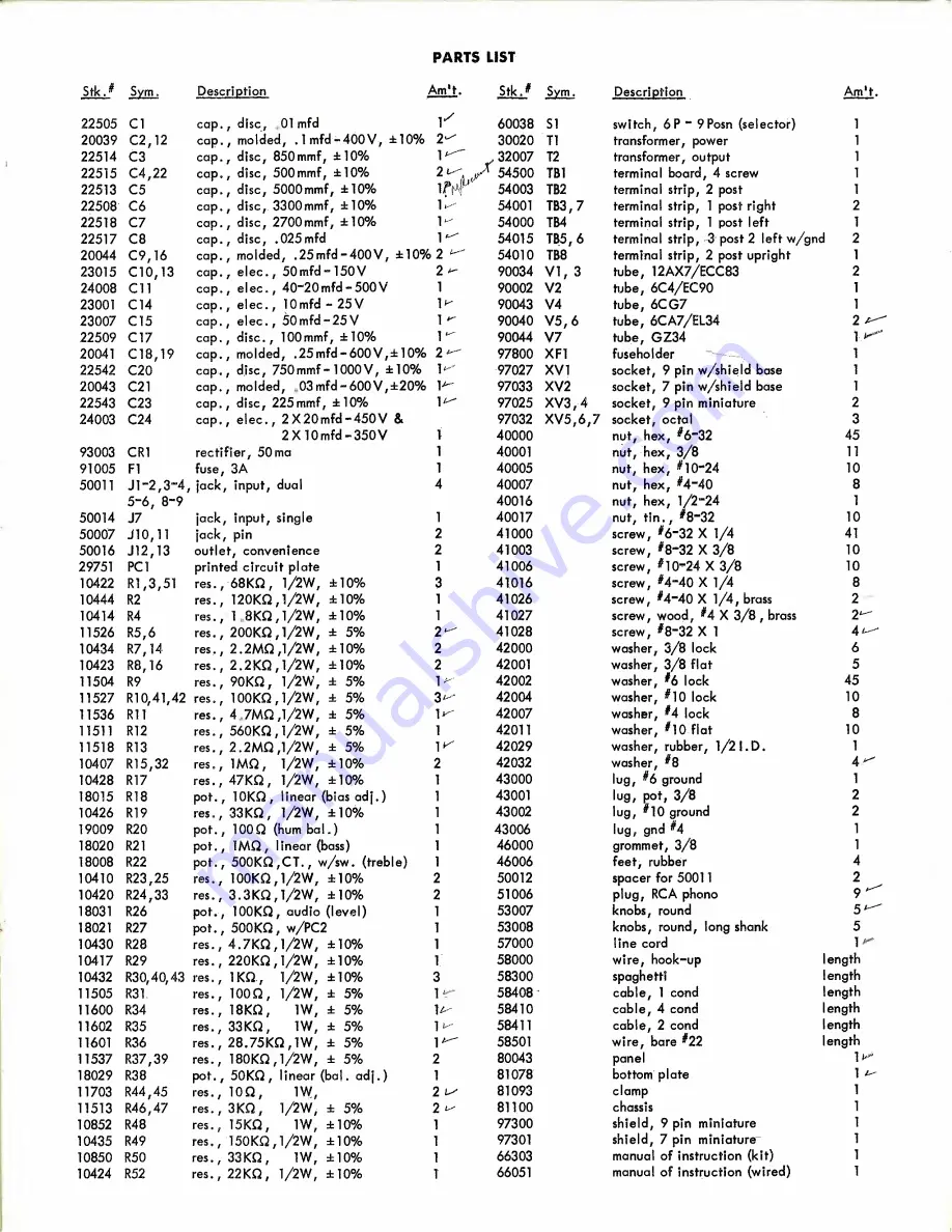 Eico HF 52 Manual Of Instructions Download Page 28