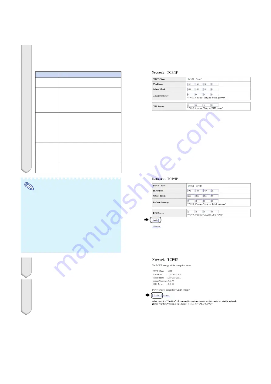 Eiki DLP Projector EIP-5000 Setup Manual Download Page 22