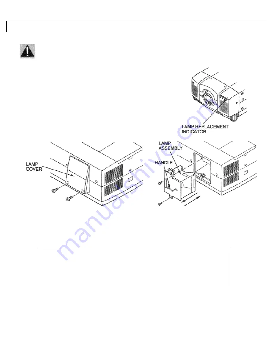 Eiki LC-X1UL Owner'S Instruction Manual Download Page 51