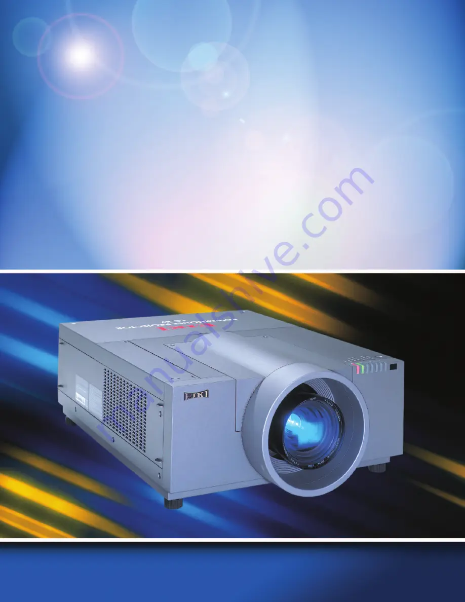 Eiki LC-X7 Brochure & Specs Download Page 1