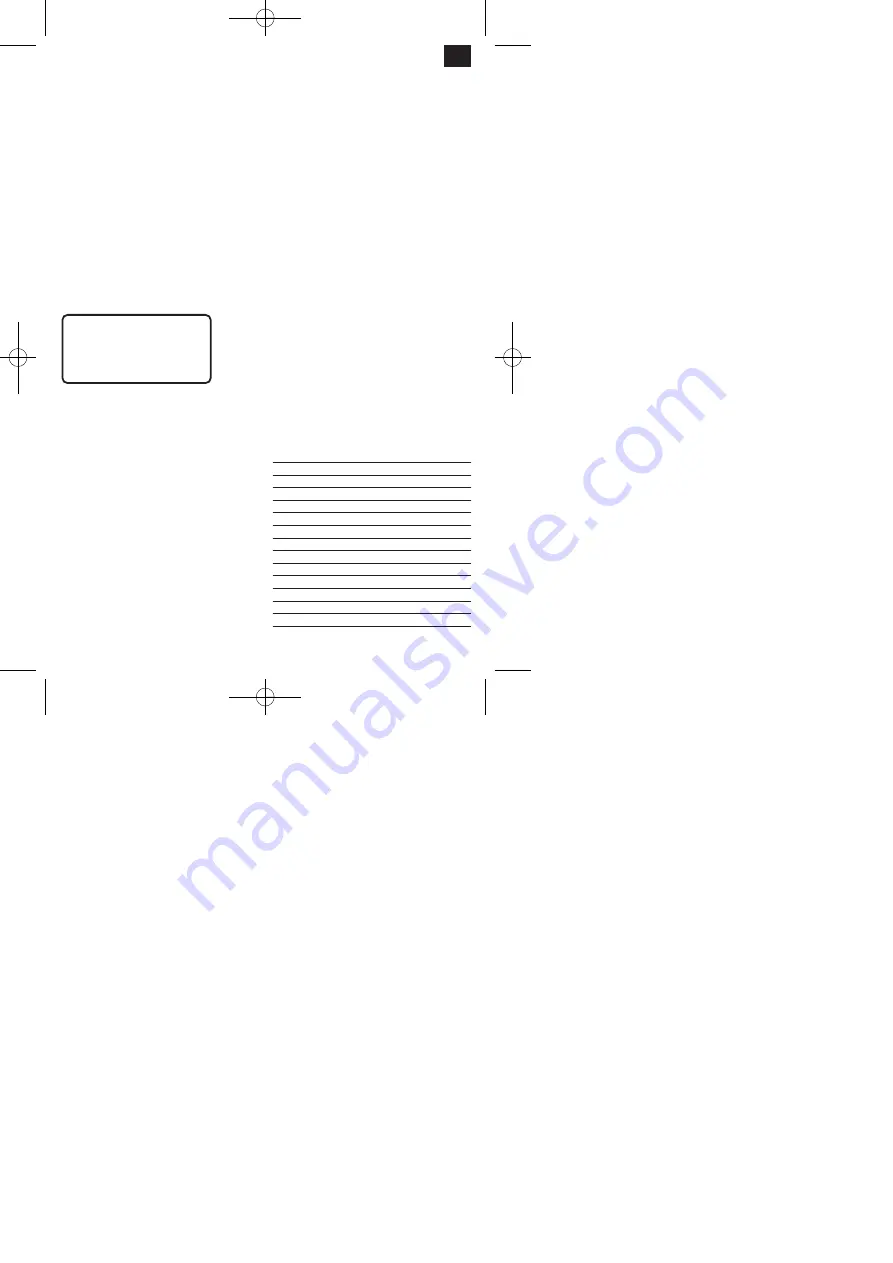 EINHELL ERGO TOOLS 43.210.91 Operating Instructions Manual Download Page 13