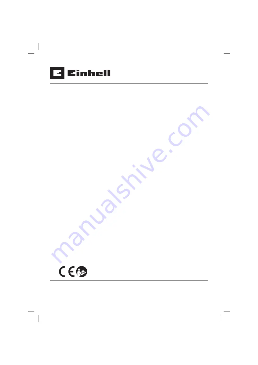 EINHELL 41.526.10 Original Operating Instructions Download Page 1