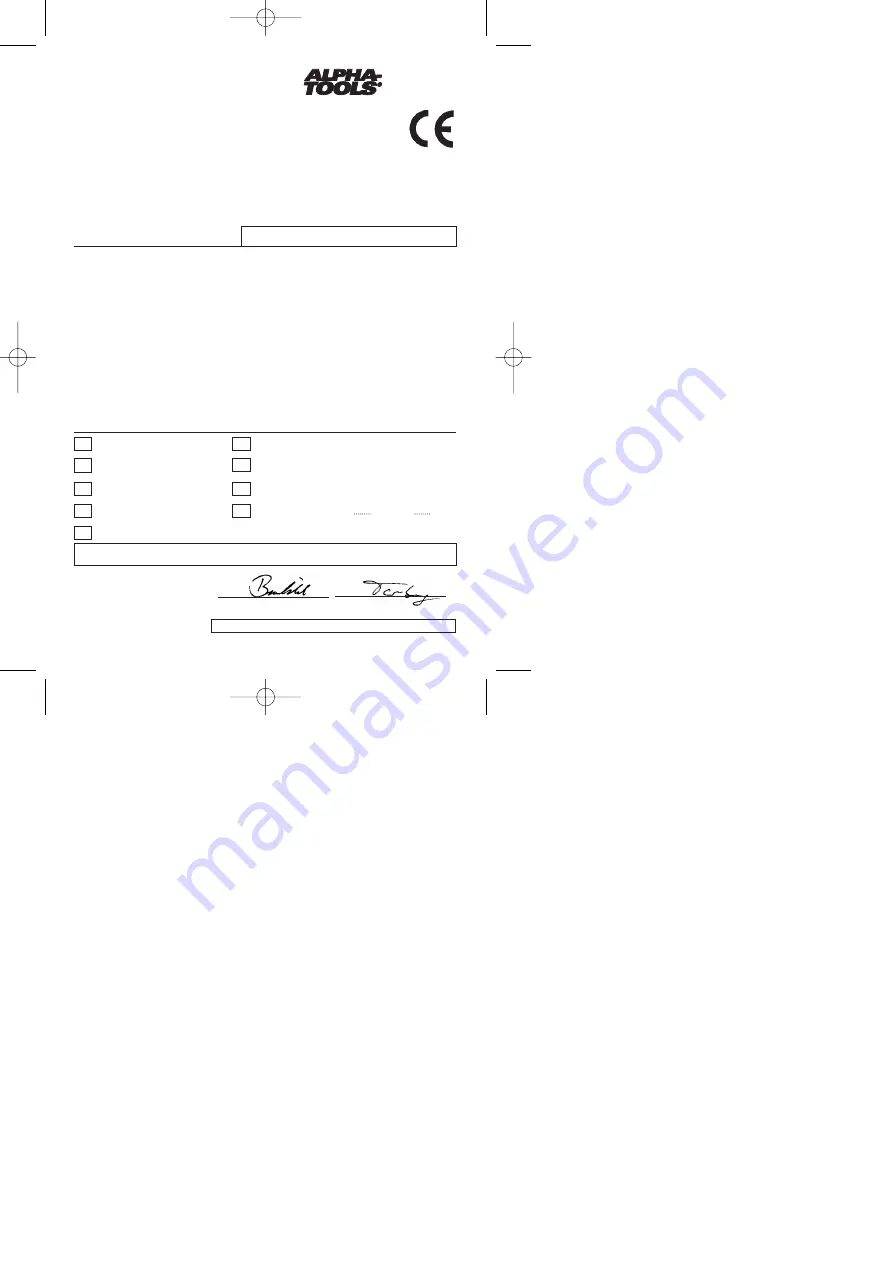 EINHELL Alpha-Tools FSM 180 Operating Instructions Manual Download Page 30