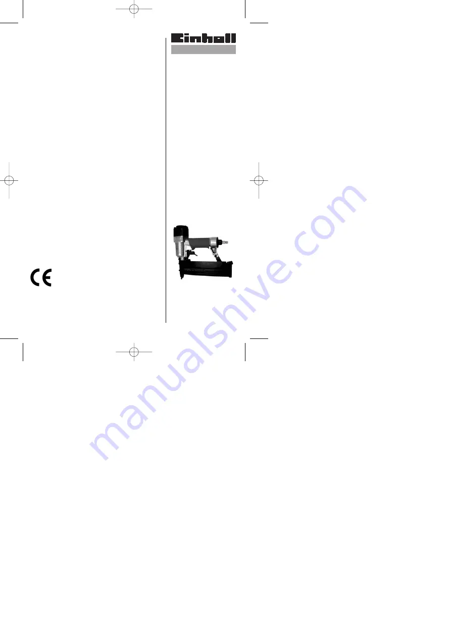 EINHELL DTA 25/1 Скачать руководство пользователя страница 3