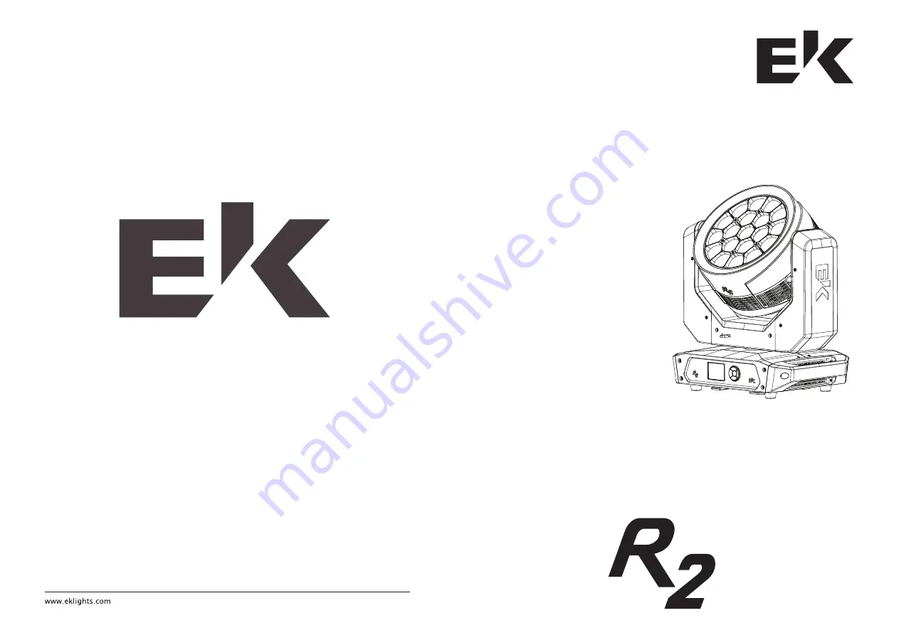 EK R2 User Manual Download Page 1