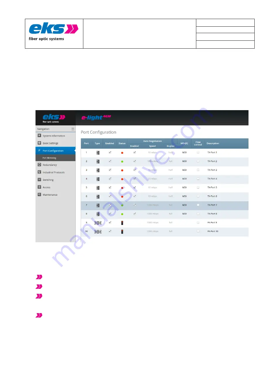 eks e-light-1000-4GM Operating Manual Download Page 45