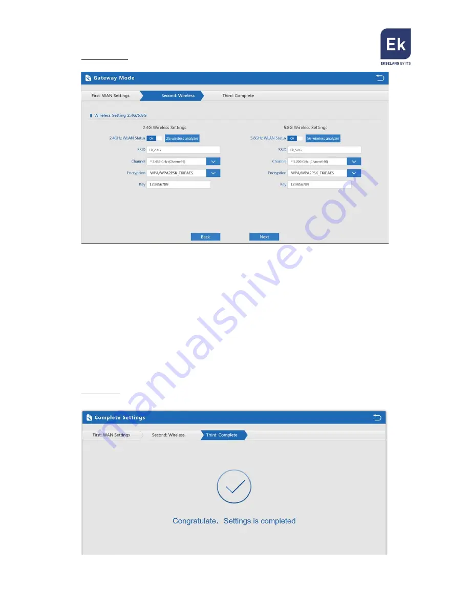 Ekselans AP 1200 User Manual Download Page 11