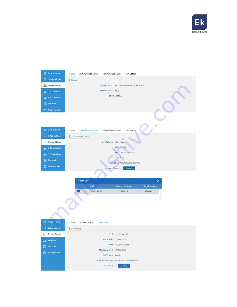 Ekselans AP 1200 User Manual Download Page 17