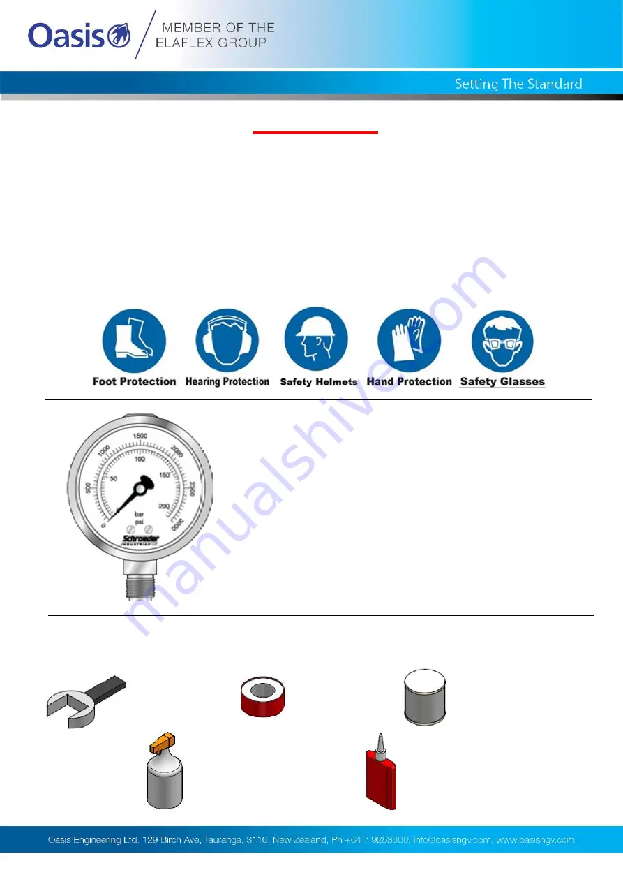 Elaflex Oasis FV100 Series Скачать руководство пользователя страница 2