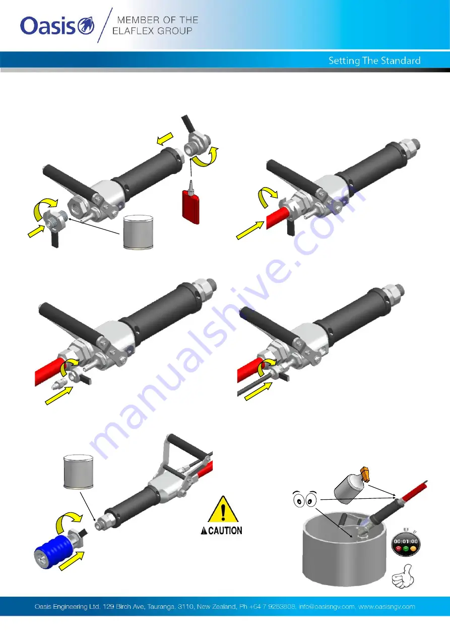 Elaflex Oasis FV100 Series Instruction Manual Download Page 3