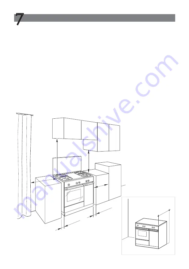 Elba E 8550FG2 Series Instructions For The Use - Installation Advices Download Page 22