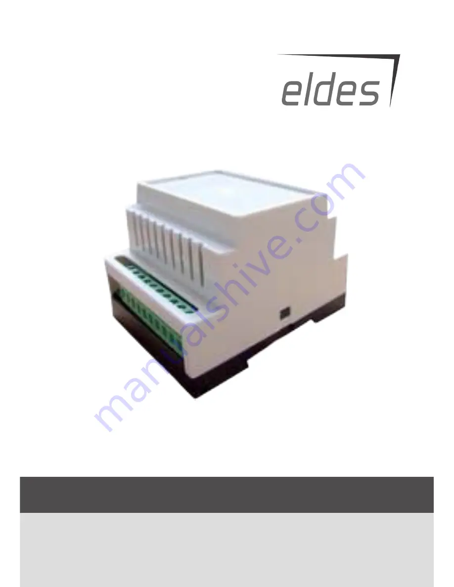 Eldes ESIM120 User Manual Download Page 1