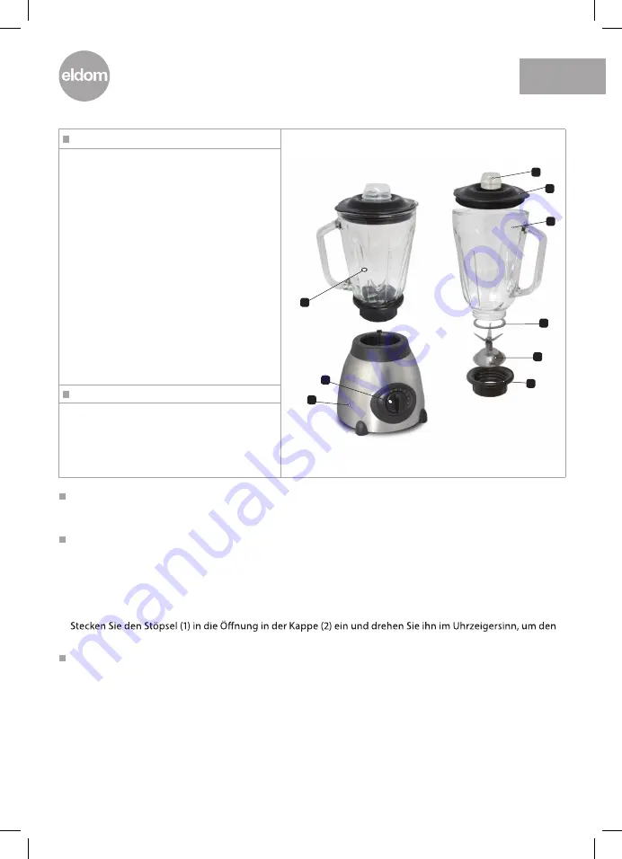 Eldom wroom BK4S Operating Instruction Download Page 17