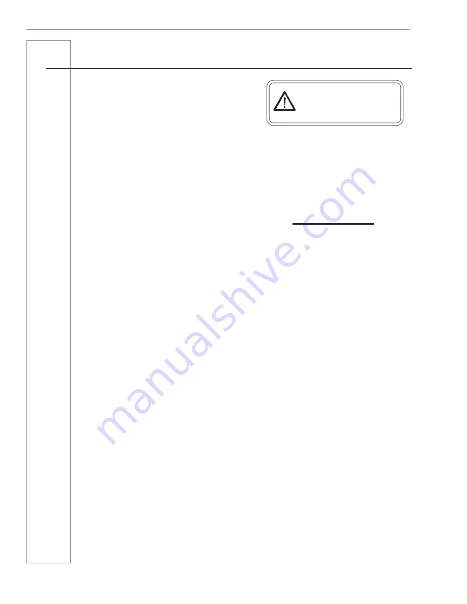 ELECTRO FREEZE 30RMT Operator'S Manual Download Page 38