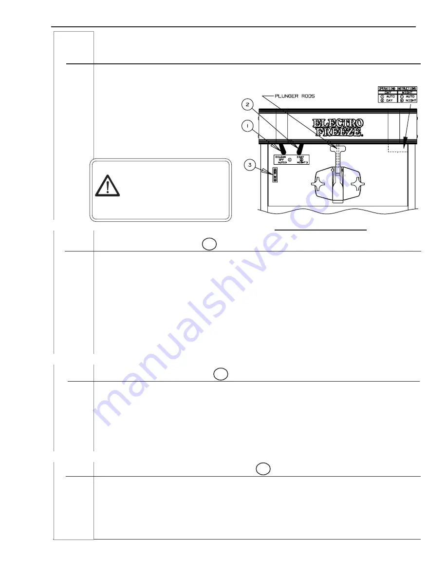 ELECTRO FREEZE CS4 Operator'S Manual Download Page 15