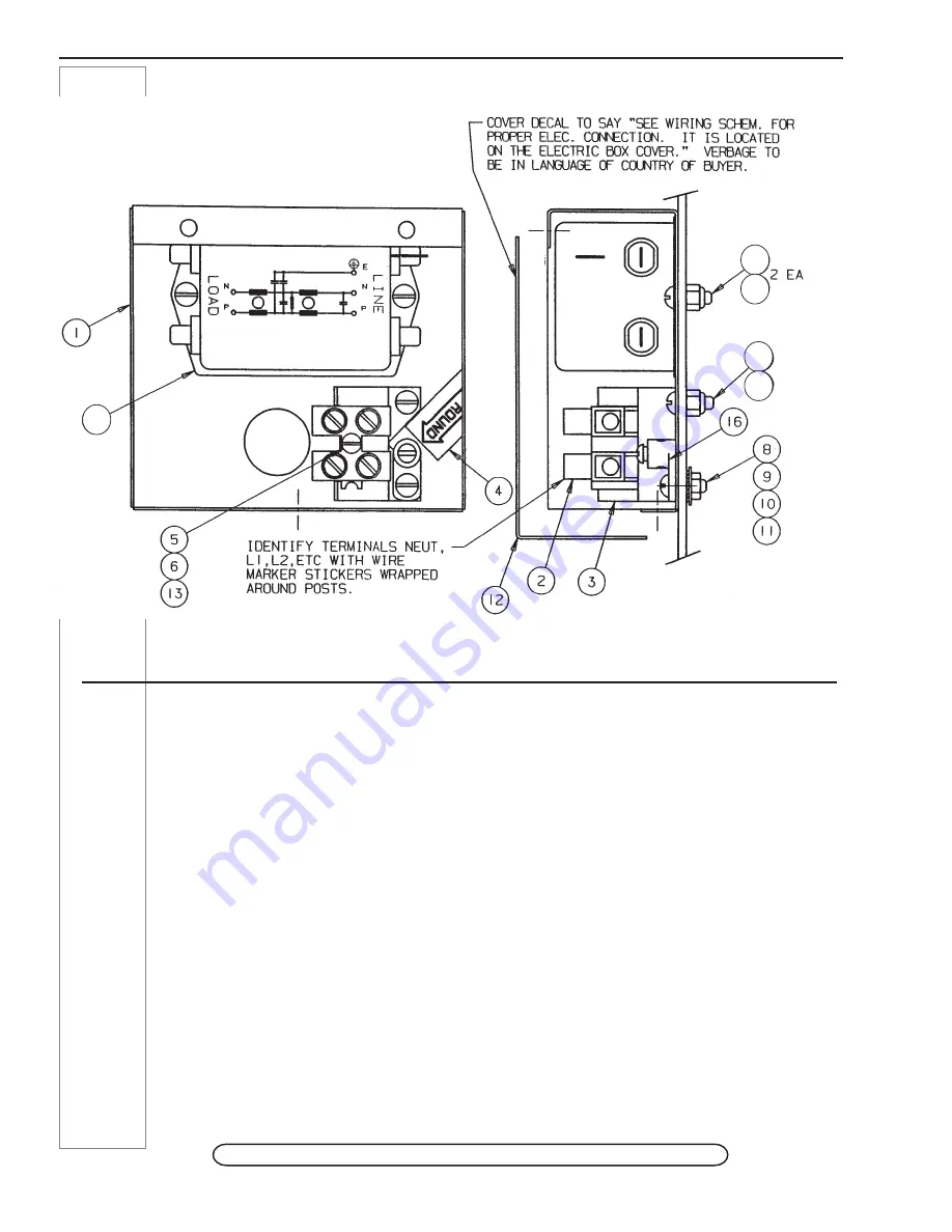 ELECTRO FREEZE CS4 Operator'S Manual Download Page 44