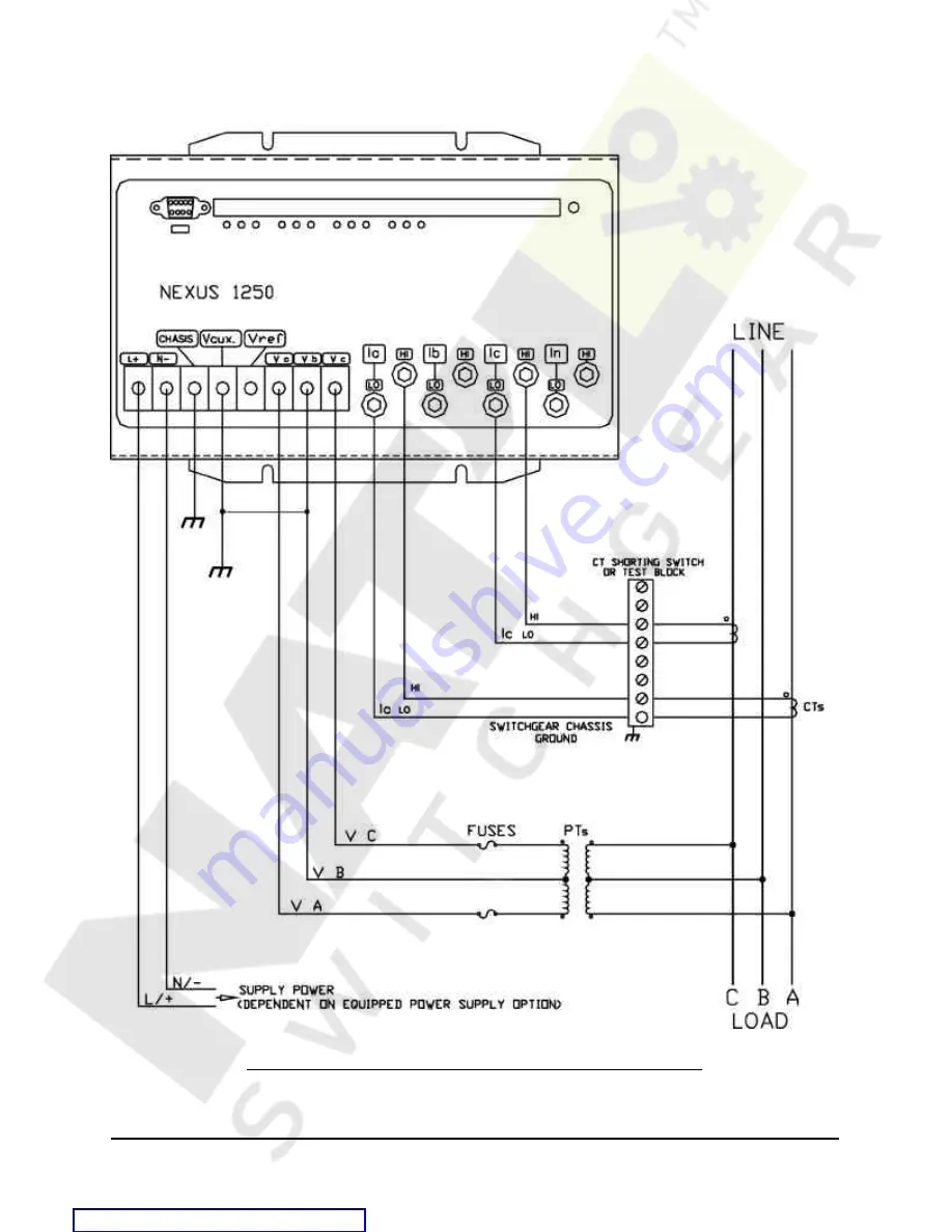 Electro Industries/GaugeTech Nexus 1250 Installation & Operation Manual Download Page 41