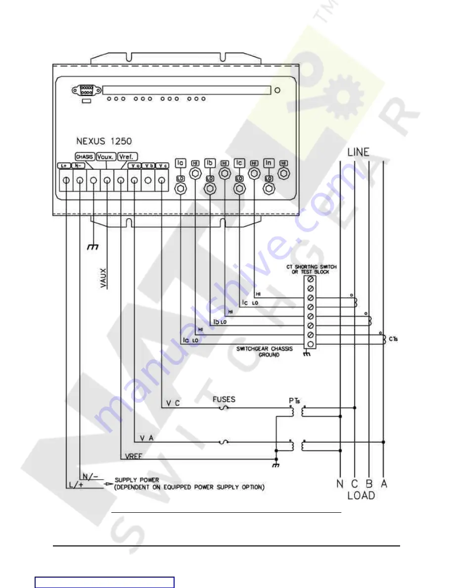 Electro Industries/GaugeTech Nexus 1250 Installation & Operation Manual Download Page 43