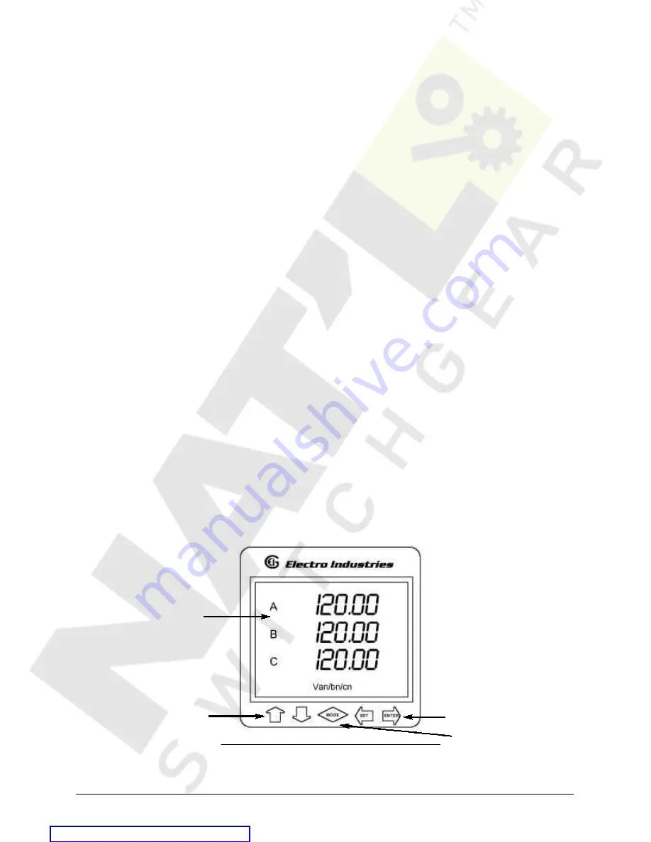 Electro Industries/GaugeTech Nexus 1250 Installation & Operation Manual Download Page 69