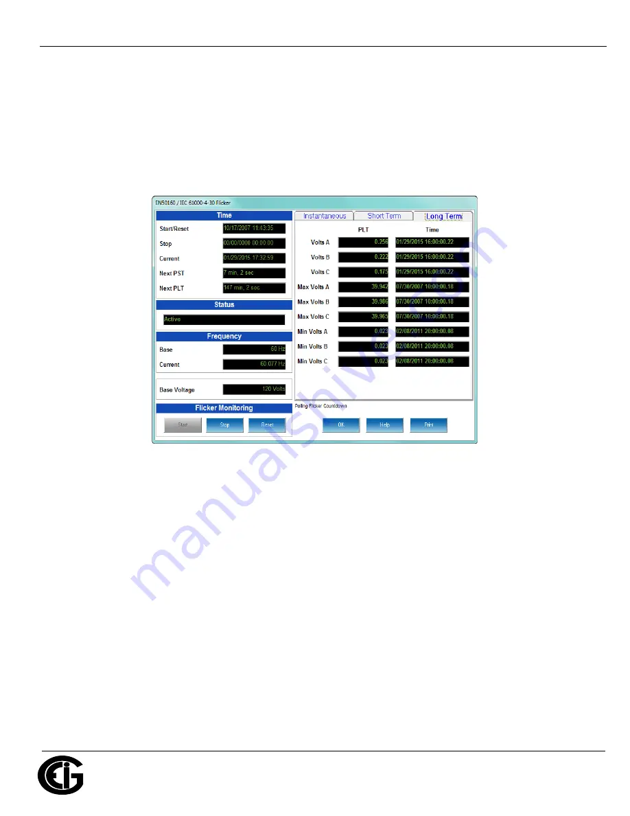 Electro Industries/GaugeTech Nexus 1262 User Manual Download Page 268