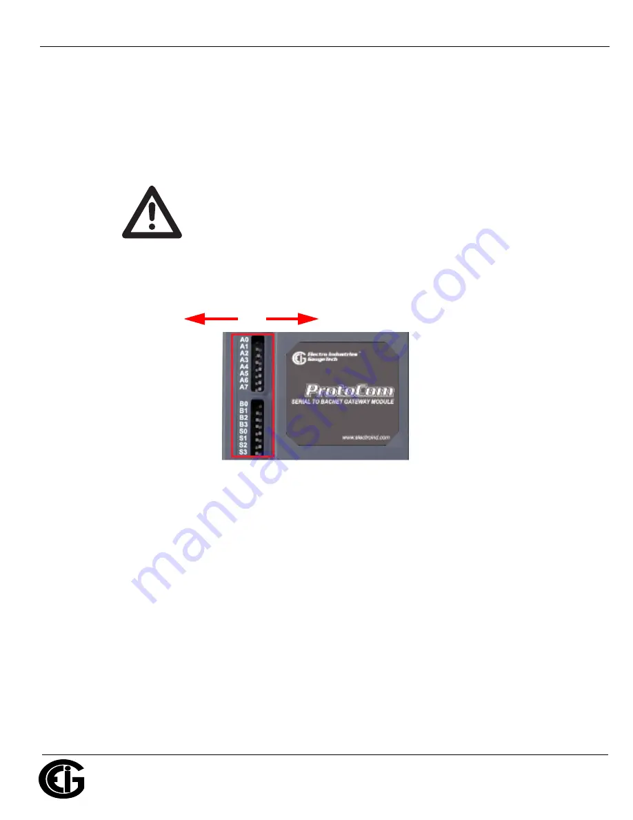 Electro Industries/GaugeTech ProtoCom Installation & Operation Manual Download Page 21