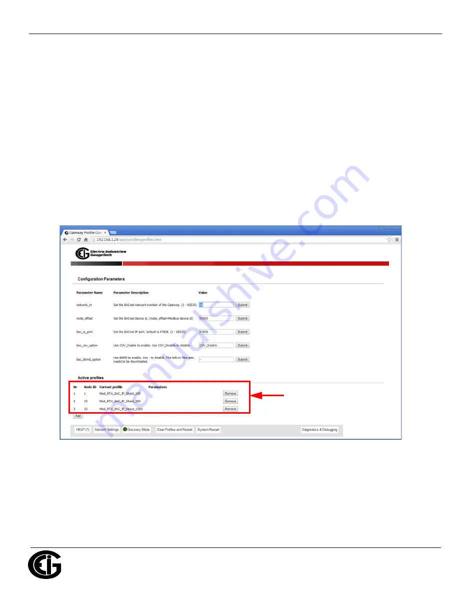 Electro Industries/GaugeTech ProtoCom Installation & Operation Manual Download Page 47