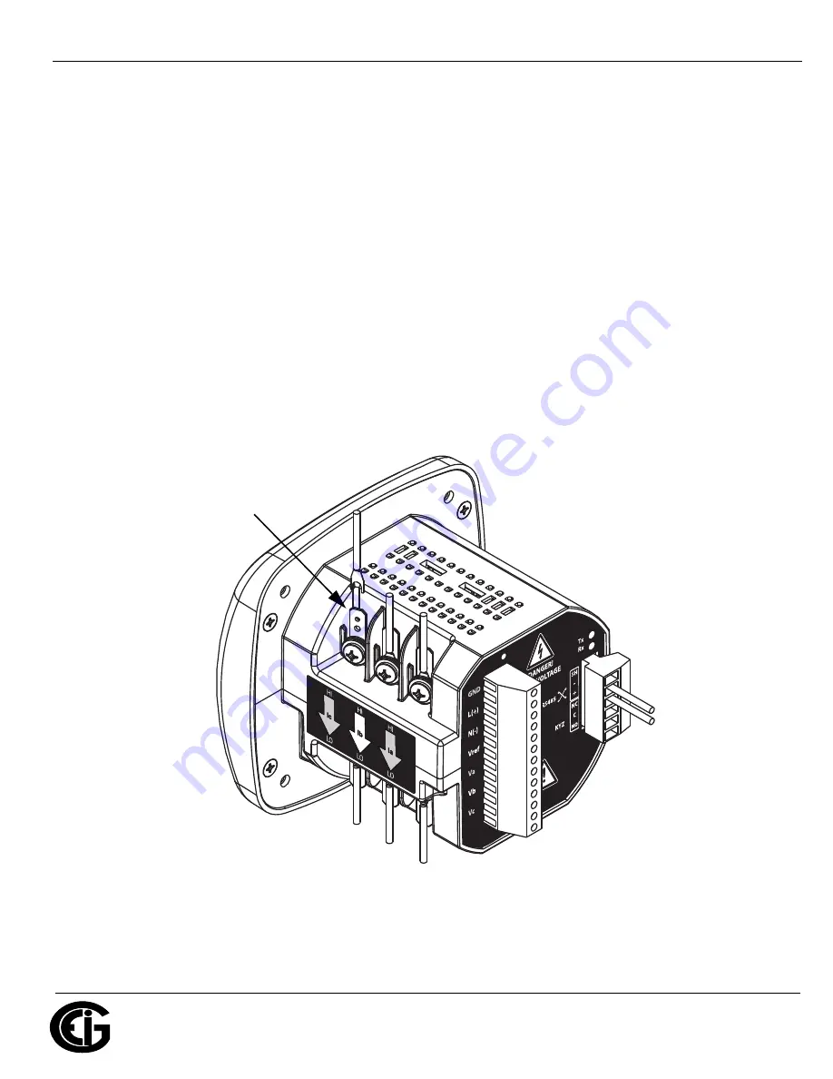 Electro Industries/GaugeTech Shark 100B Installation And Operation Manual Download Page 64