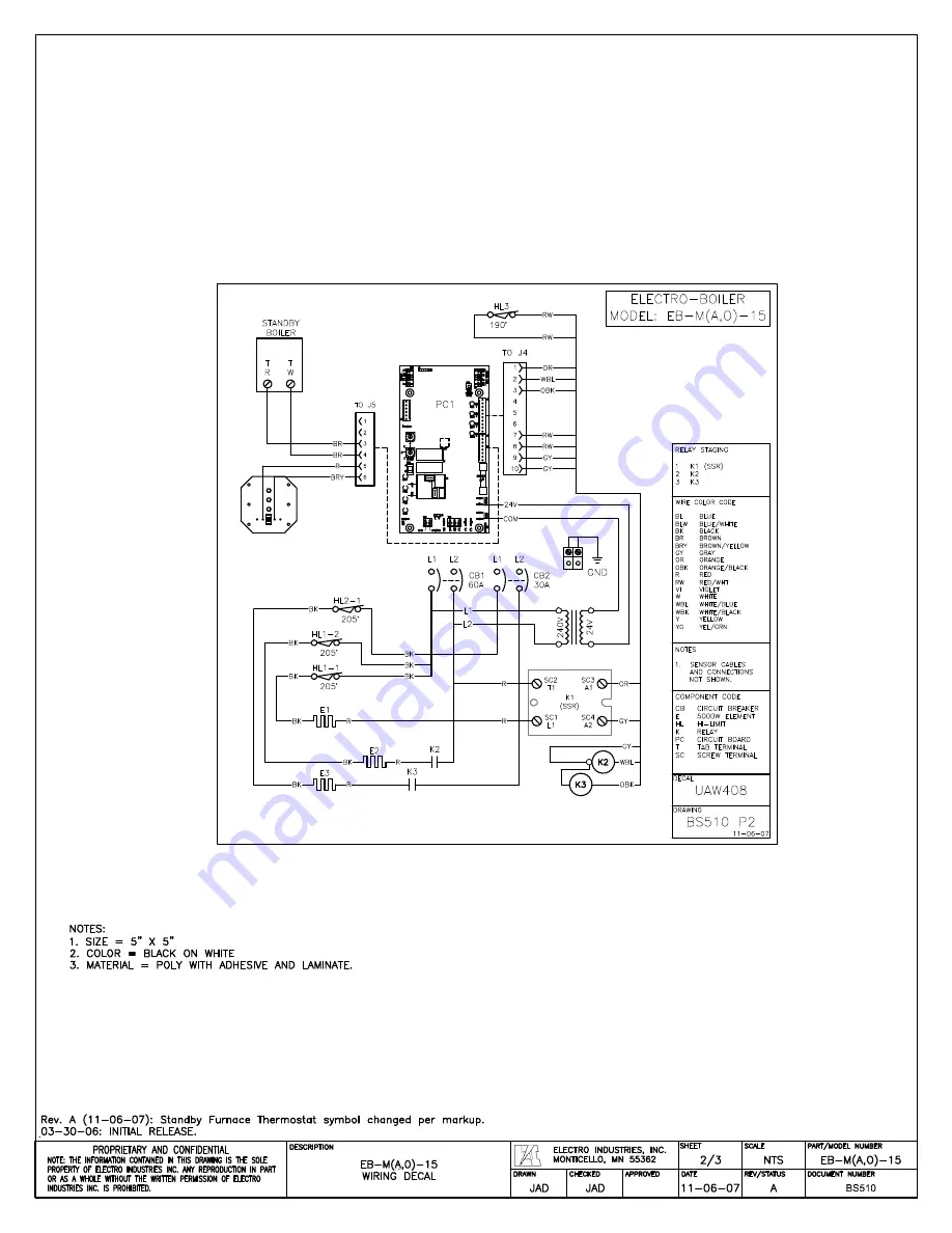 Electro Industries EB-MA-10 User Manual Download Page 21