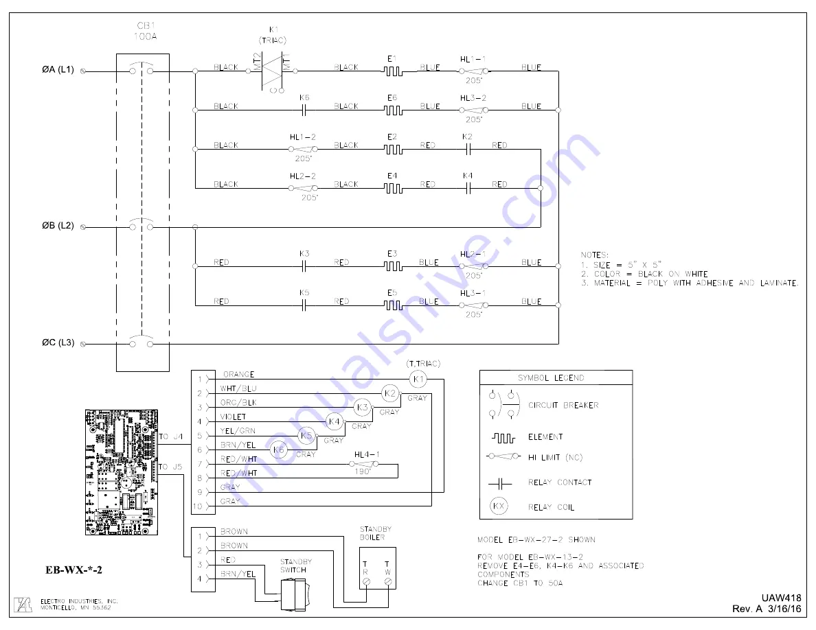 Electro Industries EB-WX-13-2 Скачать руководство пользователя страница 26