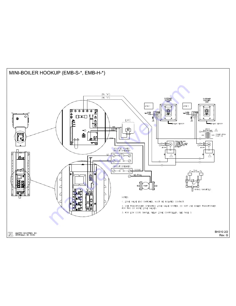 Electro Industries Mini-Boiler EMB-S-1 Installation & Operating Instructions Manual Download Page 15