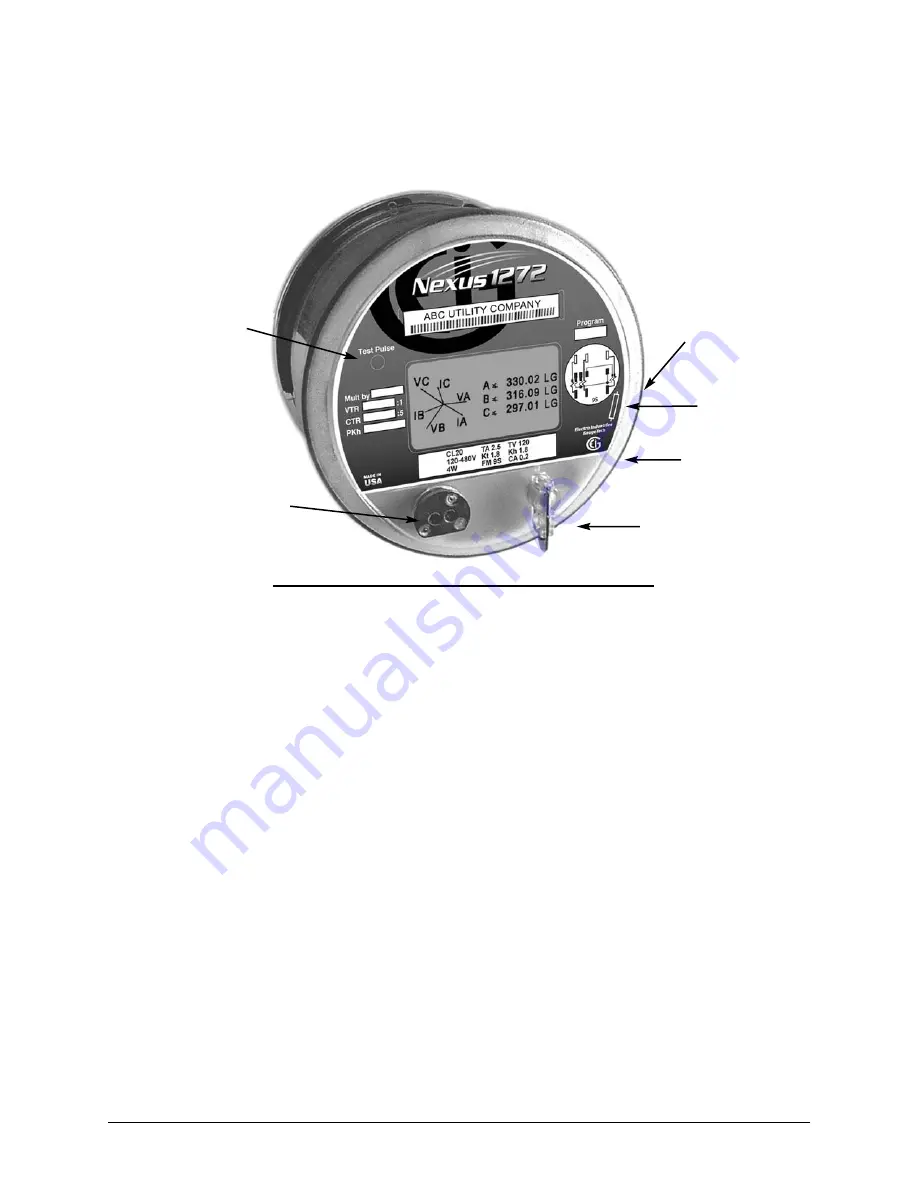 Electro Industries Nexus 1262 Installation & Operation Manual Download Page 37