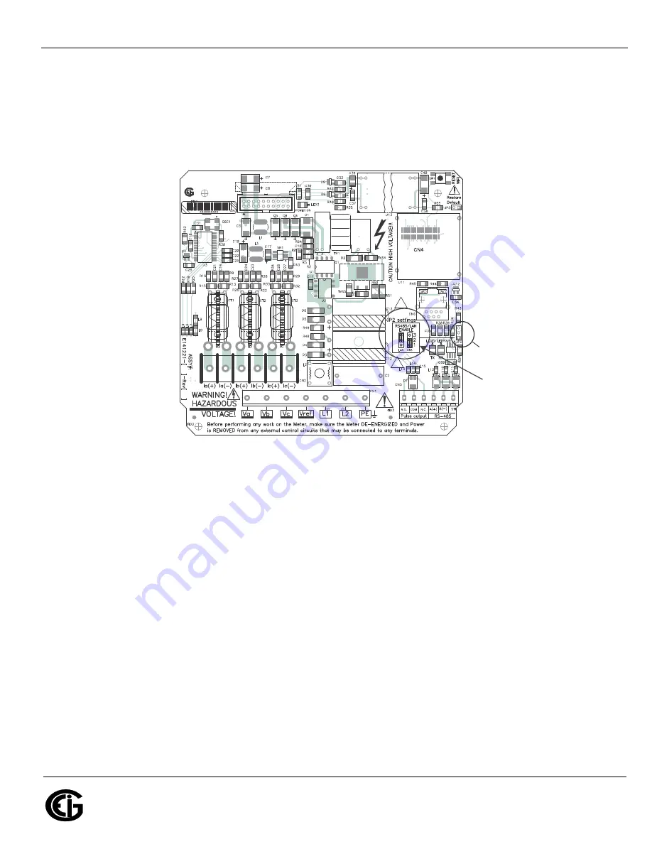 Electro Industries Shark 100S Installation & Operation Manual Download Page 72