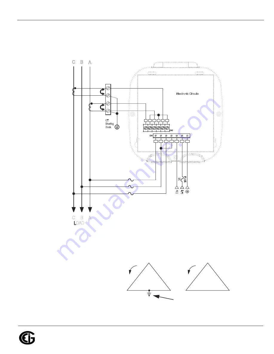 Electro Industries Shark 200S Installation & Operator'S Manual Download Page 65