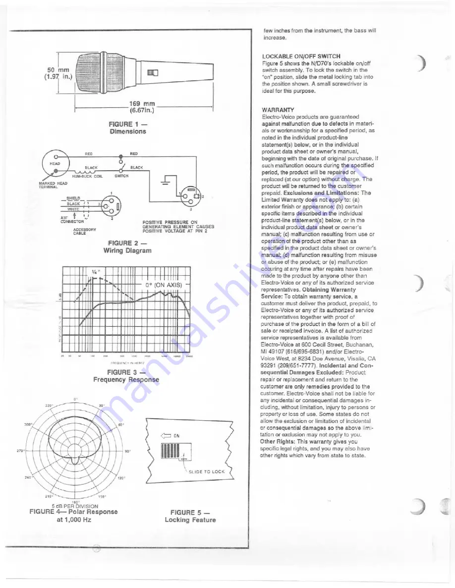 Electro-Voice N/D70 Скачать руководство пользователя страница 2