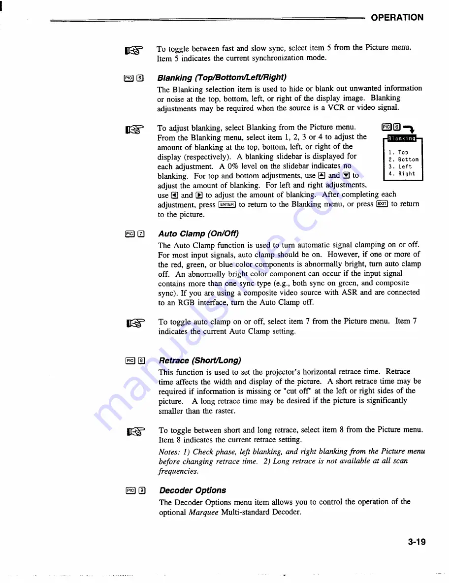 Electrohome Marquee Ultra Series User Manual Download Page 61