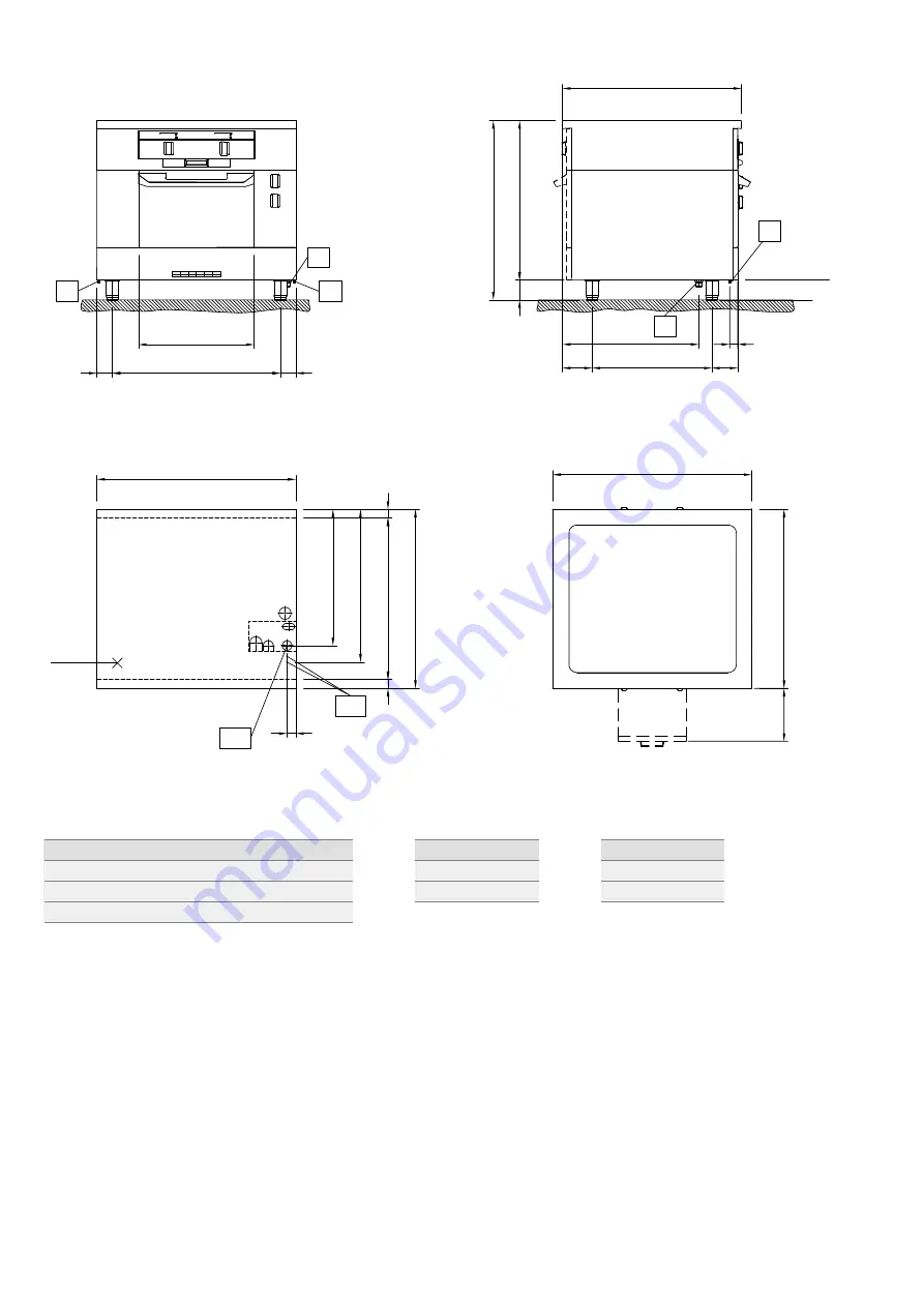 Electrolux Professional 588000 Installation And Operating Manual Download Page 22