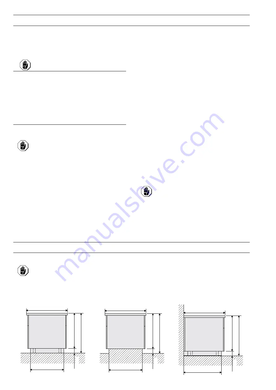 Electrolux Professional 588094 Installation And Operating Manual Download Page 16