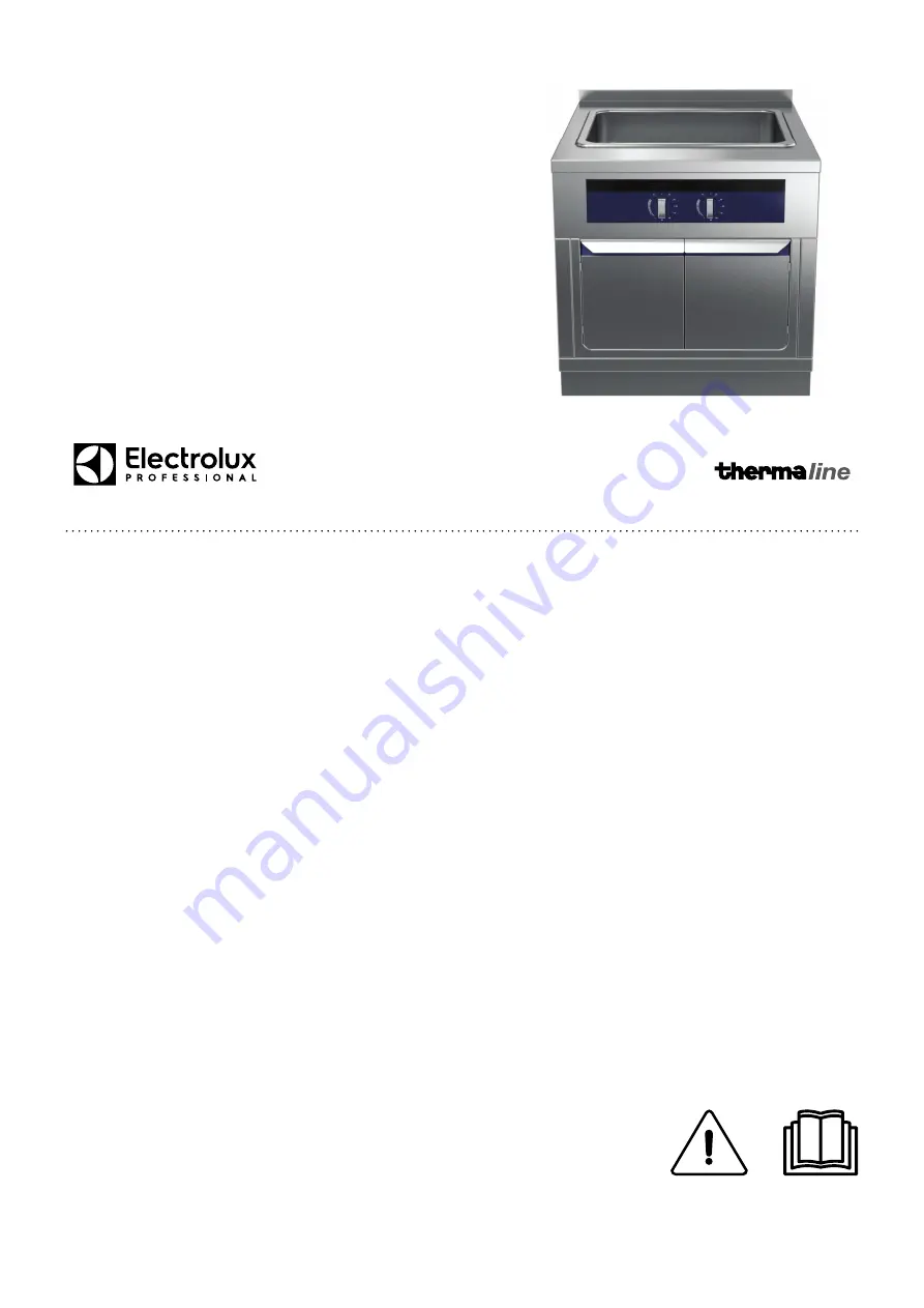 Electrolux Professional thermaline 1/1 GN Installation And Operating Manual Download Page 1