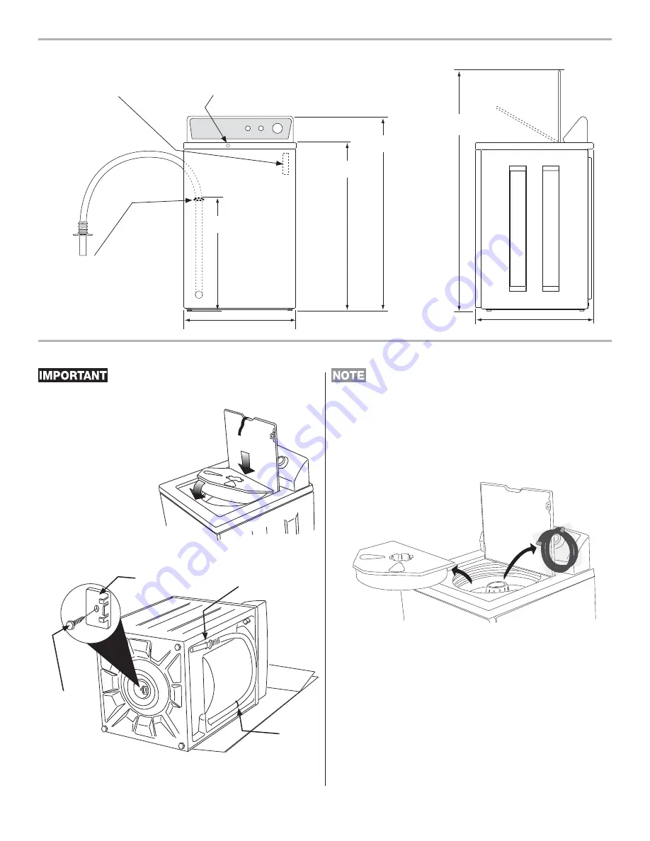 Electrolux 115 V 60 Hz Washer Скачать руководство пользователя страница 16