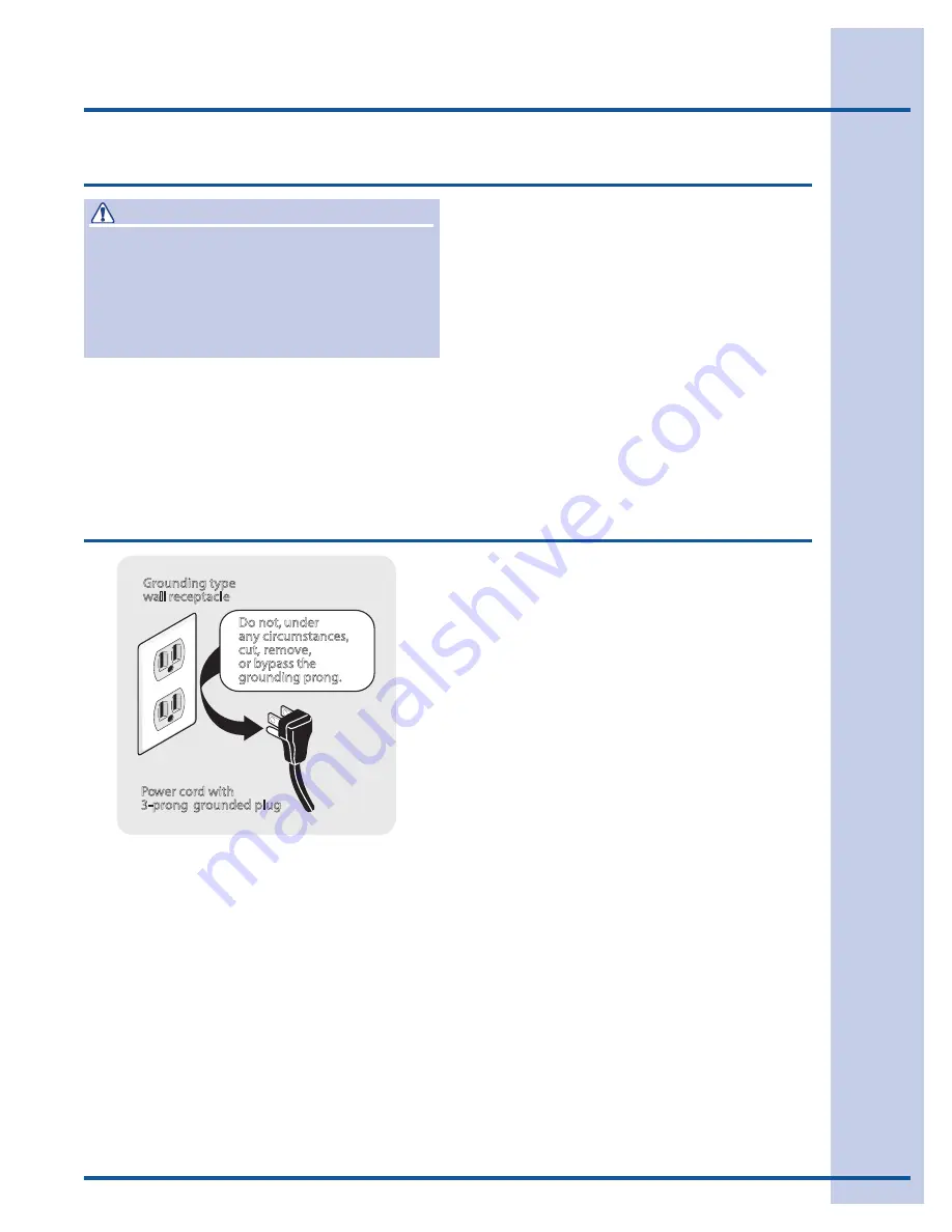 Electrolux 134709300 Installation Instructions Manual Download Page 11