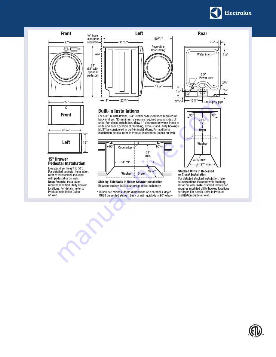 Electrolux 27