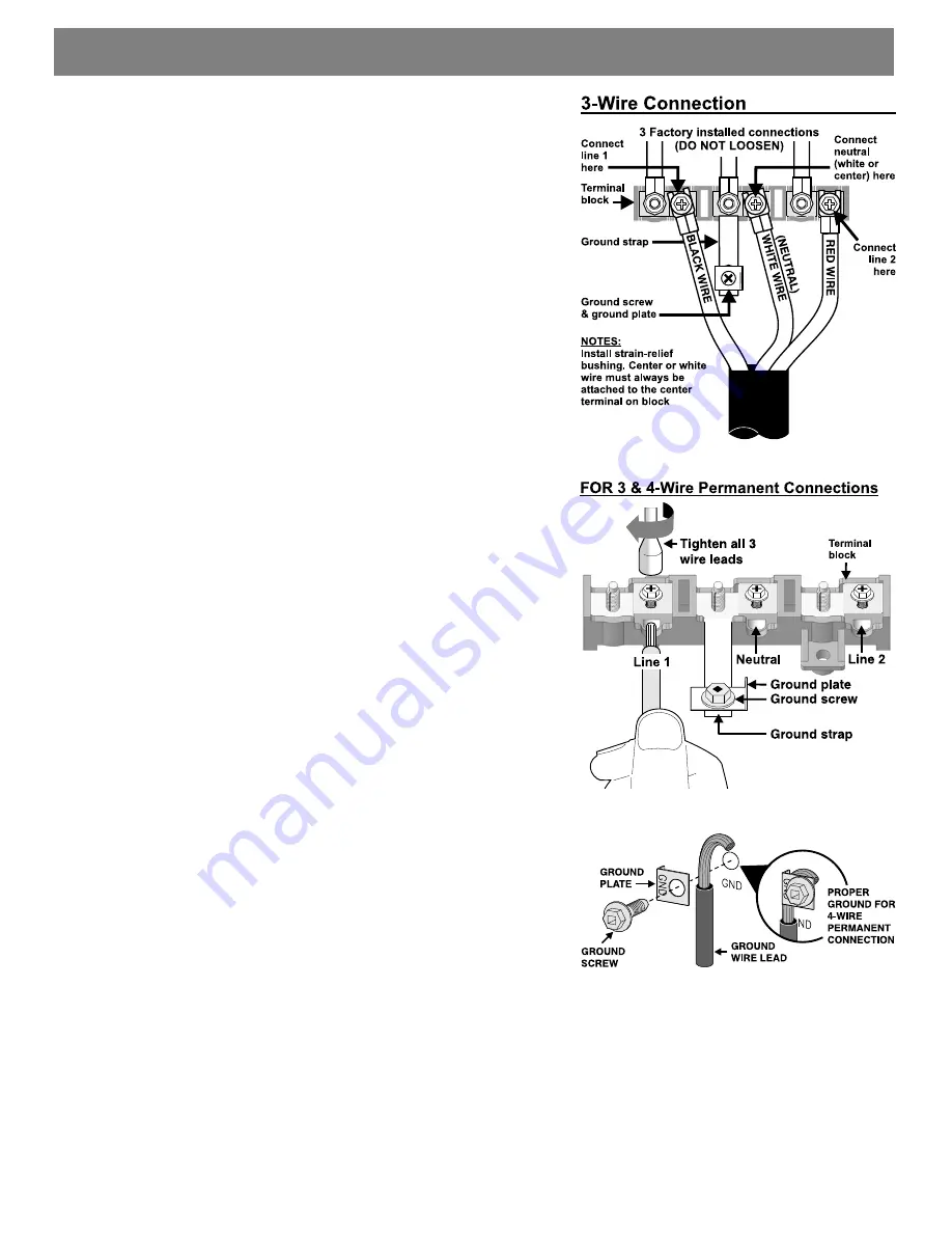 Electrolux 316454909 Скачать руководство пользователя страница 6