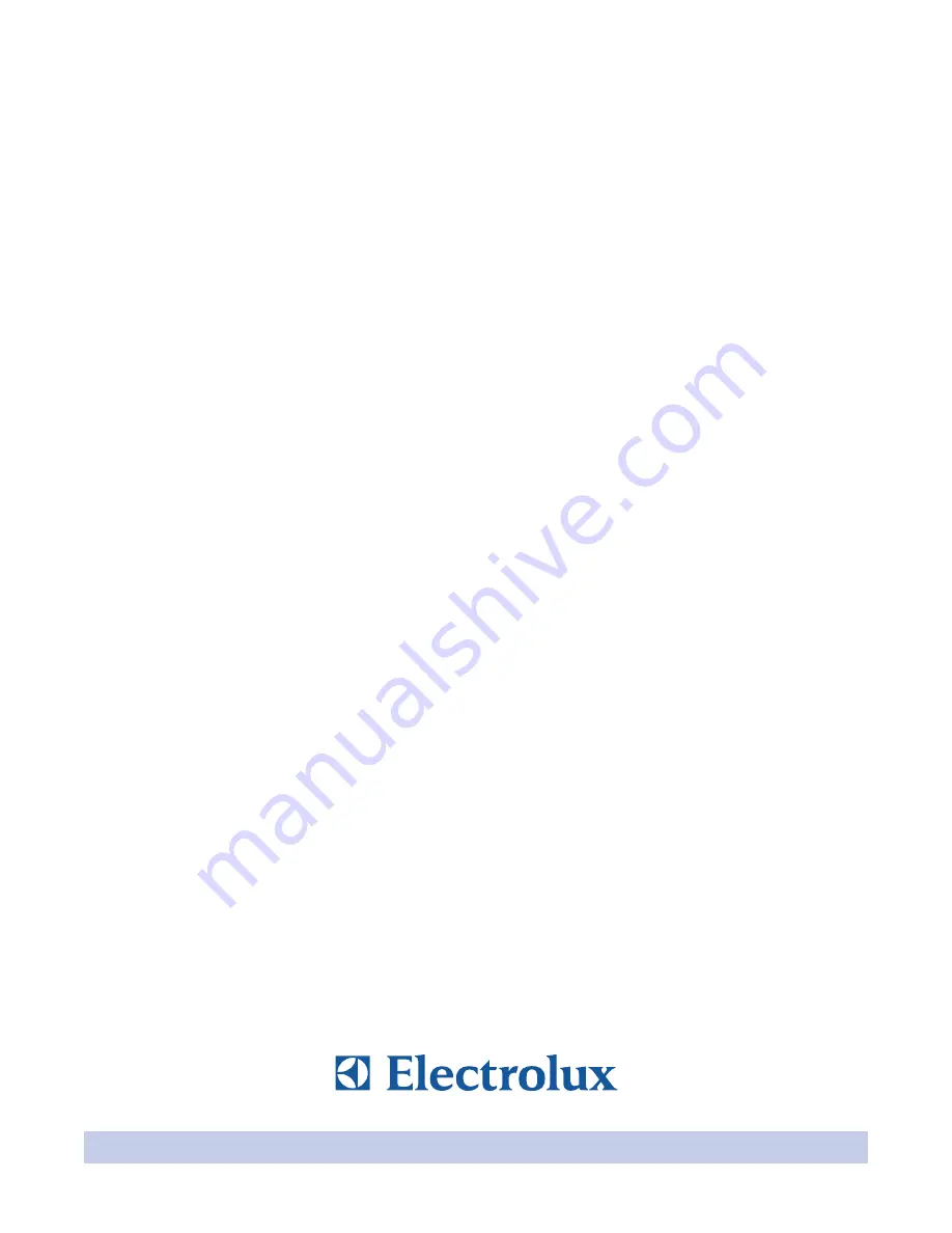 Electrolux 316520101 Use And Care Manual Download Page 68