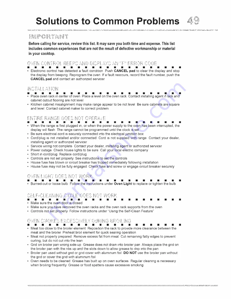 Electrolux 318205858A Use & Care Manual Download Page 49