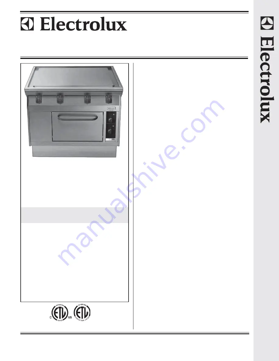 Electrolux 584148 Скачать руководство пользователя страница 1